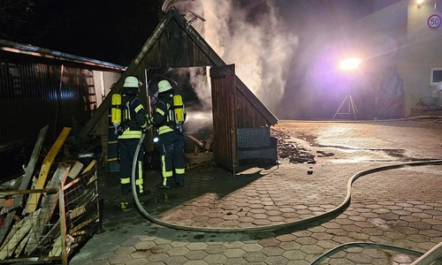 Die Brandstelle (Archiv)