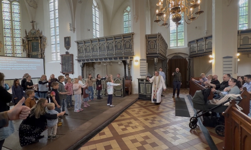 In der Hornburger Marienkirche fand am Sonntag ein ganz besonderer Gottesdienst statt.