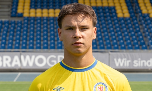 Max Marie brachte Eintracht Braunschweig im Derby früh in Führung.