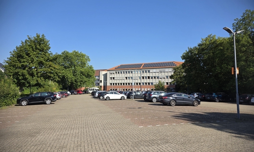 Könnte hier bald eine Parkpalette stehen?