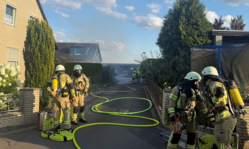 Der Brand war nach etwa 20 Minuten unter Kontrolle.