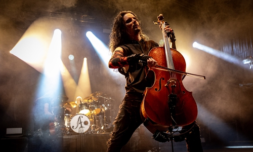 Apocalyptica begeisterten beim Kultursommer Salzgitter mit ihrer Mischung aus Cello und Metal.