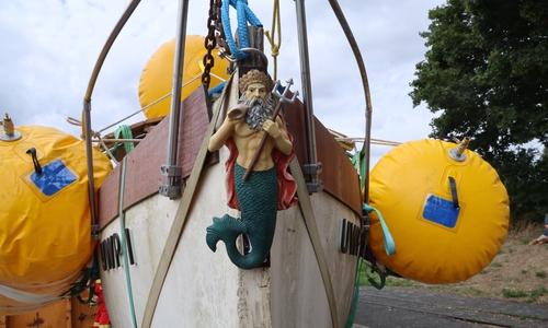 Poseidon durfte nicht fehlen.