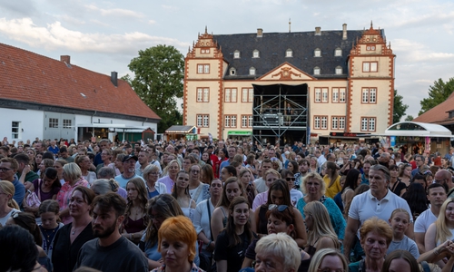 Schloss Salder bot die perfekte Kulisse für das Kamrad-Konzert.