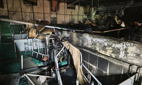 Der Brand war am frühen Morgen ausgebrochen.