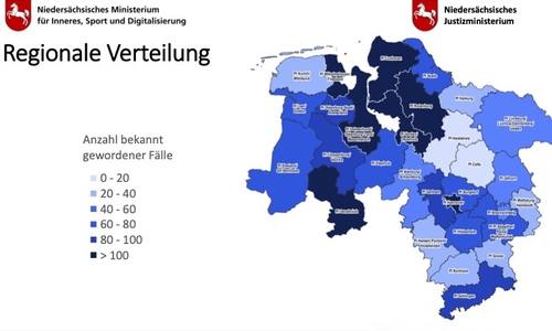 Die regionalen Schwerpunkte liegen weniger in unserer Region.