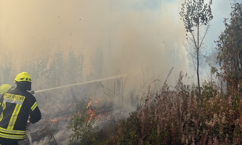 Der Feuerwehr gelang ein schneller Löscherfolg.