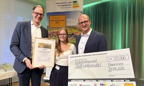 Ingo Schulz (li.), Klara Krüger und Henning Kramer.