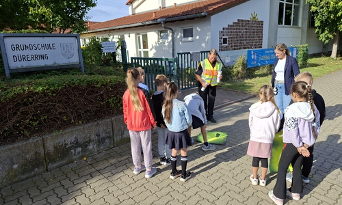 Aktion an der Grundschule Dürerring.