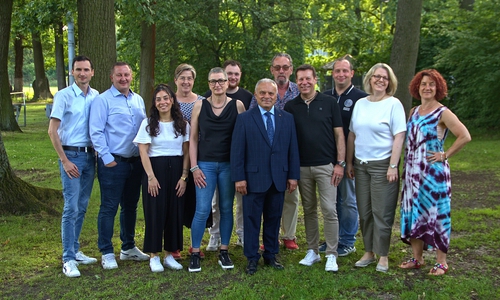 Das TKS – TEAM Kästorf-Sandkamp um Francescantonio Garippo.