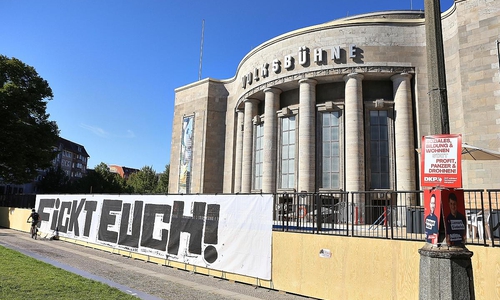Berliner Volksbühne am 14.08.2026