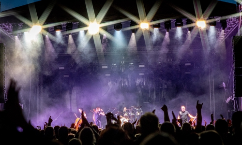 Apocalyptica begeisterten beim Kultursommer Salzgitter mit ihrer Mischung aus Cello und Metal.