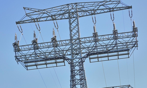 Strommast der Energieinfrastruktur (Archiv)