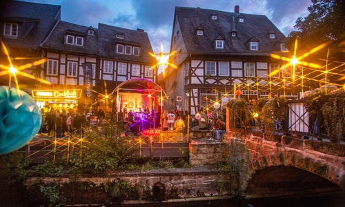 Die Abzuchtbühne auf dem Altstadtfest. Archivbild