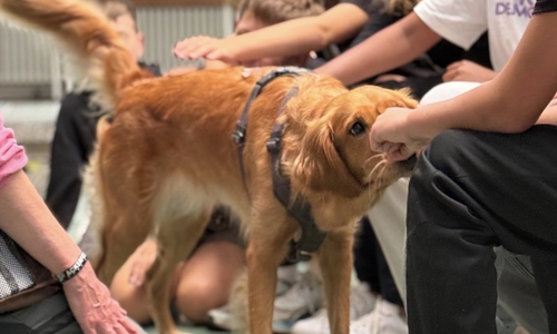 Marly begrüßt die neuen Fünftklässler