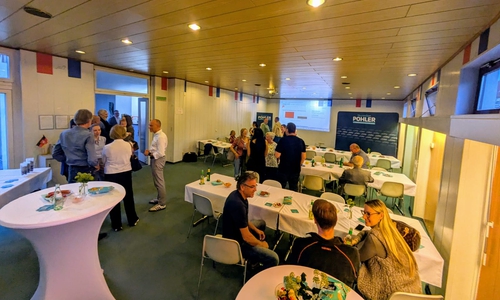 Die Wahlparty von Maximilian Pohler in Braunschweig.