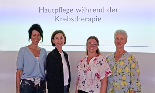 Das Veranstaltungsteam: Ulrike Engel, Silvia Konrad, Gesine Lorenz und Anne Bleßmann (v. li.).