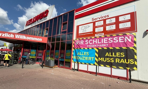 Der Räumungsverkauf in Wolfenbüttel läuft.