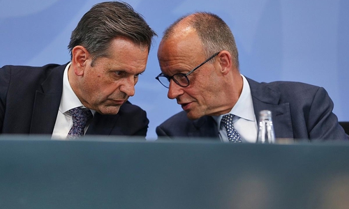 Olaf Lies und Friedrich Merz (Archiv)