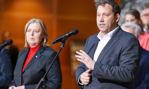 Bärbel Bas und Lars Klingbeil (Archiv)