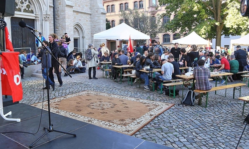 Linke-Wahlparty am 06.09.2026