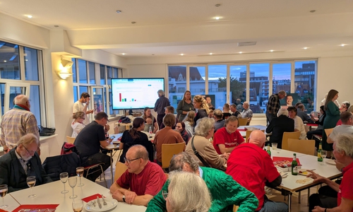Wahlparty der SPD.
