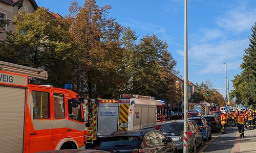 Großeinsatz für die Feuerwehr am Hagenring.