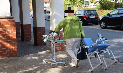 Der Auszug war am Montagvormittag im vollen Gange.