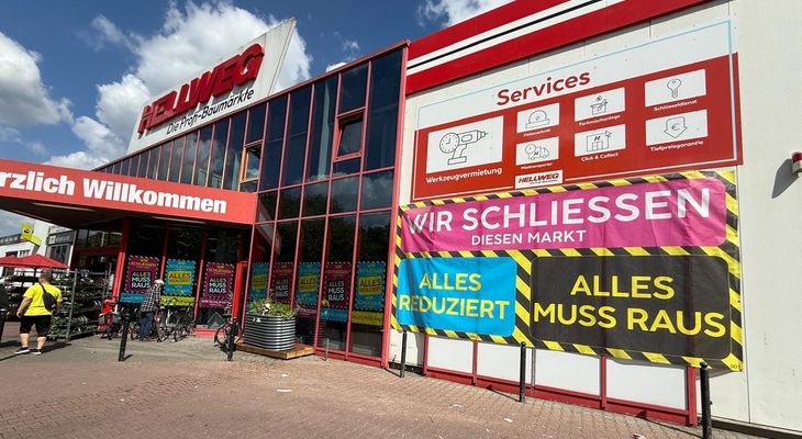 Schnäppchenjäger aufgepasst: Räumungsverkauf in Wolfenbüttel gestartet