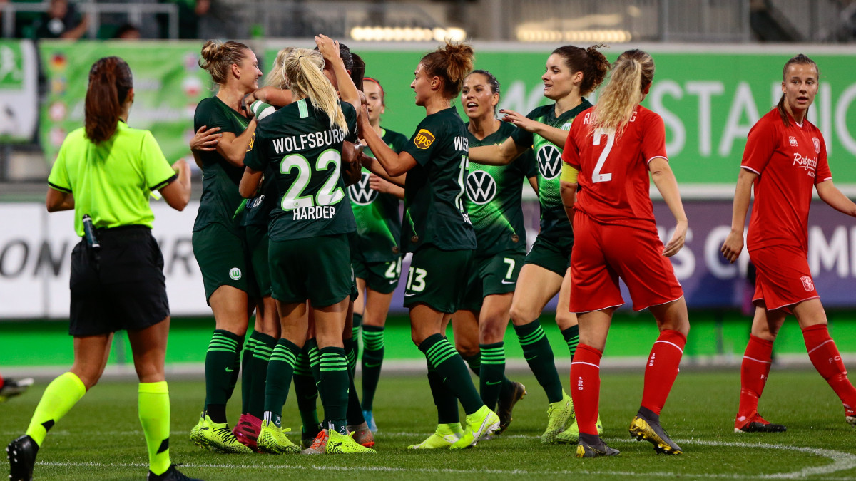 Uwcl Torhungrig Vfl Frauen Schenken Enschede Sechs Buden Ein Regionalheute De