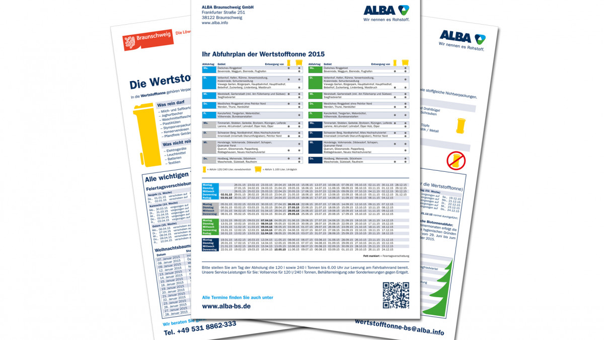Verteilung Des Neuen Abfuhrplans Für Die Wertstofftonne Startet ...
