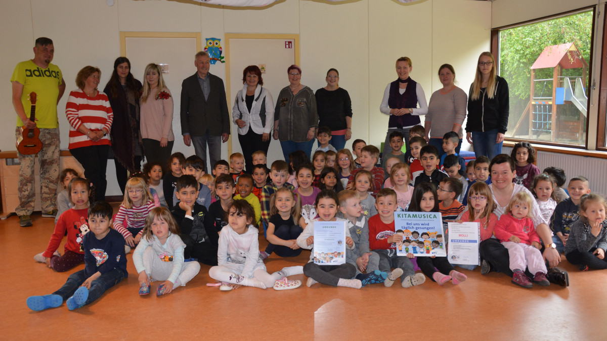  Martin-Luther-Kindergarten erhielt den Musikpreis „Kita Musica 