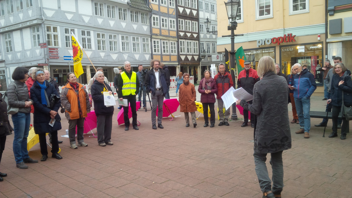 83. Mahnwache zu Asse II & Co. in Wolfenbüttel regionalHeute.de