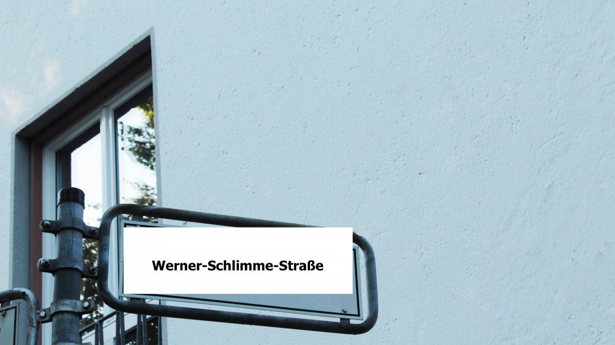 Straßen nach Werner Schlimme und Irmela Hammelstein benannt