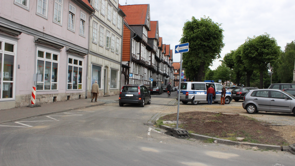 Bauarbeiten in der Reichsstraße Parkplätze entfallen regionalHeute.de