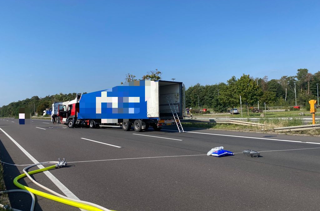 LKW-Unfall Auf Der A2: Strecke Richtung Hannover Gesperrt ...