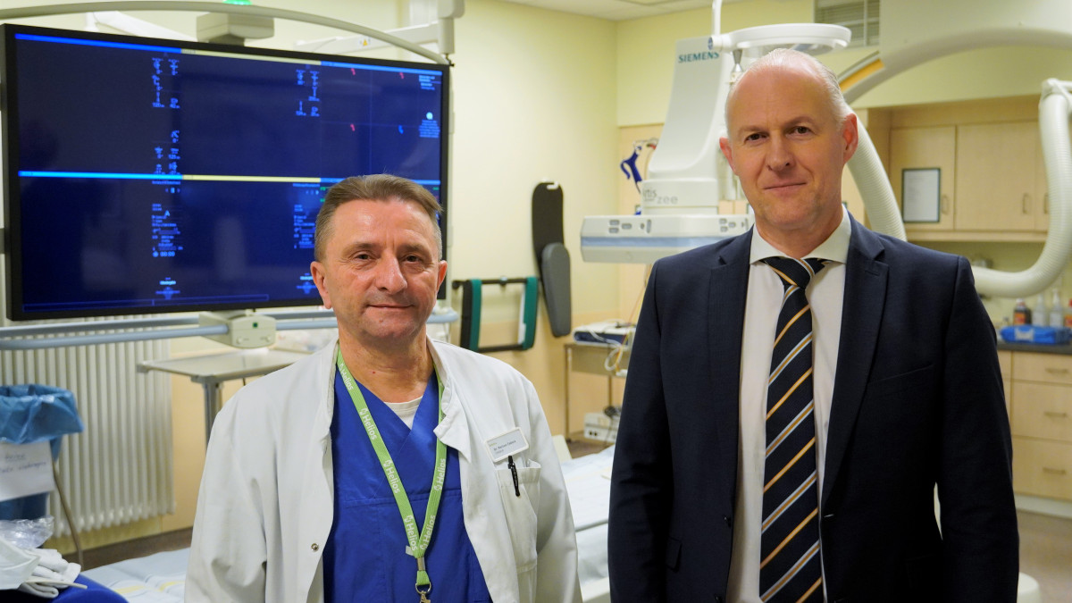 Die Kardiologie im Klinikum Helmstedt hat einen neuen Chefarzt