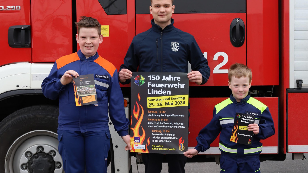 Wolfenbüttel Feuerwehr Linden feiert im Mai 150jähriges Jubiläum