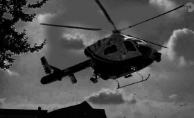 Peine: Polizei entdeckt Diebes-Trio mit Hubschrauber und stellt sie