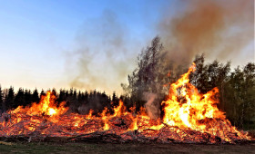 Hier lodern in der Region die Osterfeuer