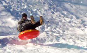 Nach Rodelunfällen am Ösel - Verletzte mit Rettungshubschrauber abgeholt