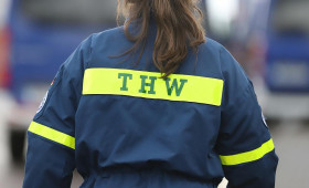 THW aus der Region unterstützt Waldbrandbekämpfung in Sachsen