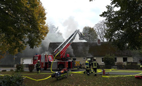 Kreis Gifhorn: Wohnhaus brannte - Mann (83) tot geborgen