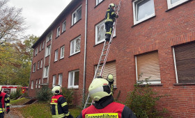 Essensreste auf Herdplatte führen zu Feuerwehreinsatz in Aurich