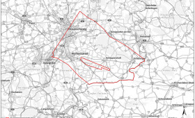 Das Erlaubnisfeld „Schöppenstedt-Lithium“ erstreckt von Braunschweig und Salzgitter bis an die Landesgrenze zu Sachsen-Anhalt zwischen Schöningen und Hornburg und spart dabei lediglich die Asse aus.