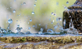 Goslar: Brunnen in Sudmerberg - Reparatur schon durchgeführt