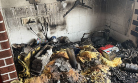 Feuerwehr muss Brand in eigenem Gerätehaus löschen