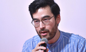 Autor Yannic Han Biao Federer liest in Osnabrück über Trauer und Elternschaft