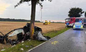 Landkreis Gifhorn: Vollsperrung nach Unfall auf B244