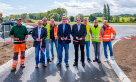 Früher als geplant: Kreisverkehr in Cremlingen fertiggestellt